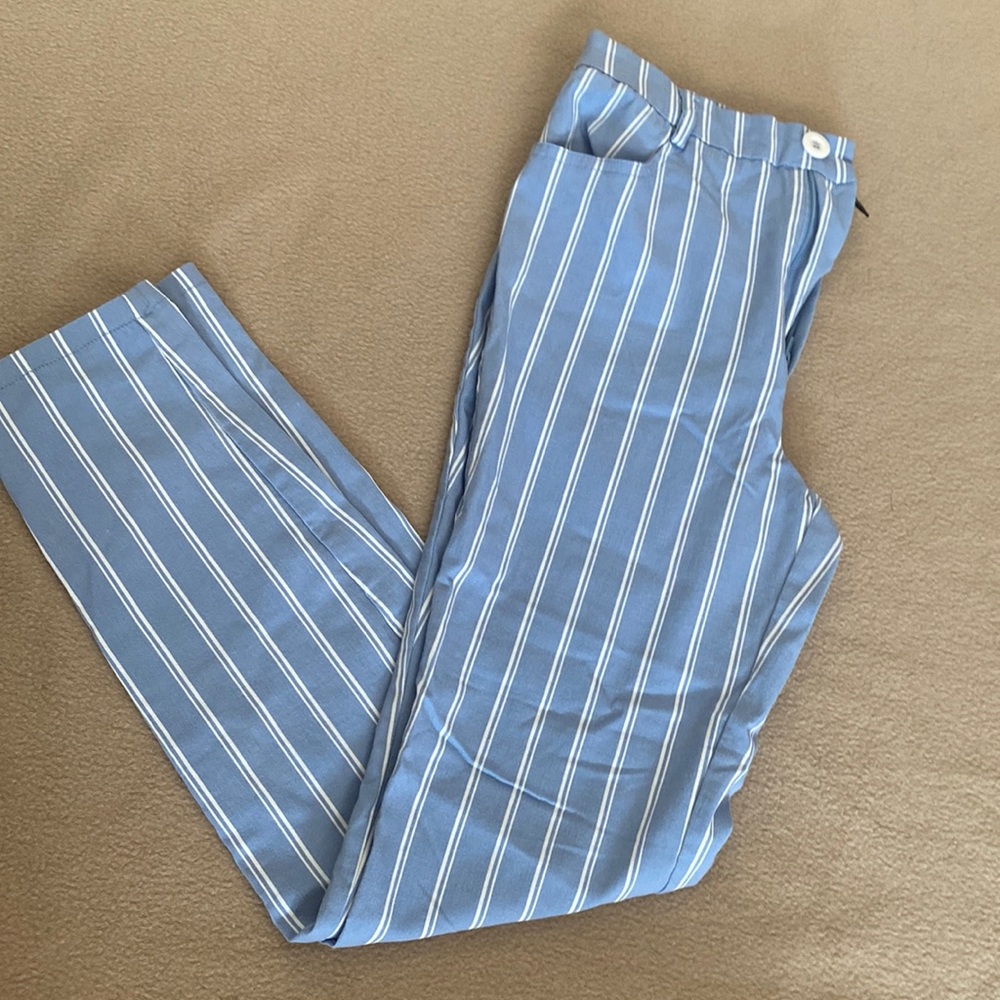 Striped Business Pants